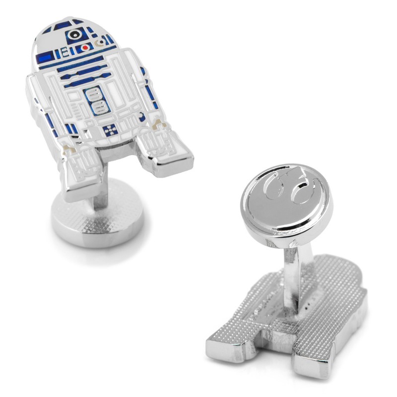 r2d2 enamel cuff links